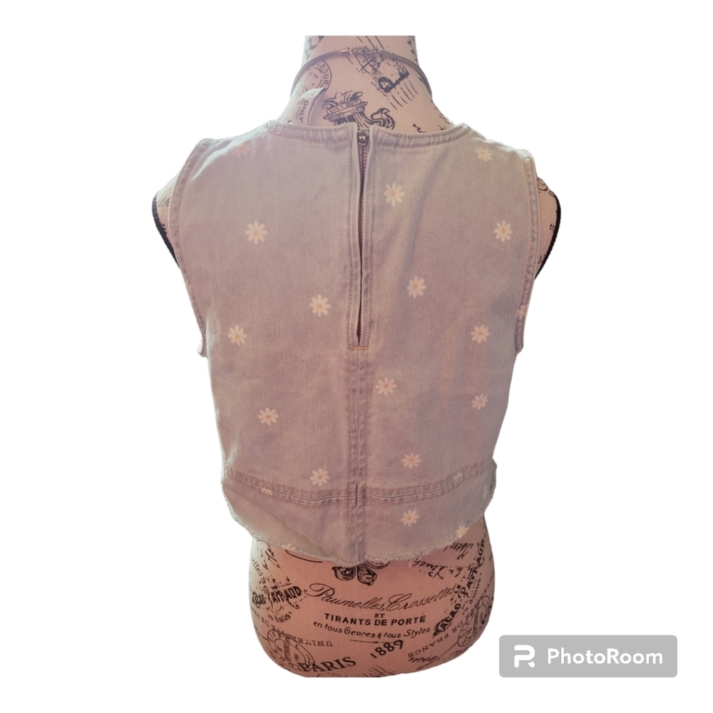 ONLY Jean  Daisy Crop Top - Picture 7 of 8
